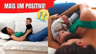 ISOLADOS SEM VER A FAMÍLIA + 1 POSITIVO / DAILY VLOG