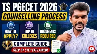 TS PGECET 2026 Counselling Complete Guide | Registration, Web Options, Documents & Top 10 Pharmacy 