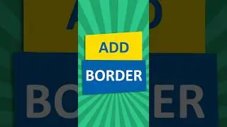 Add and Remove Borders Shortcut in Microsoft Excel #exceltutorial #shorts  #microsoftexcel