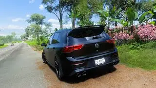 2022 Volkswagen Golf R - Forza Horizon 5 | Thrustmaster TMX Gameplay