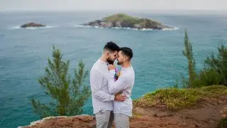 Fugir para Casar: Elopement Wedding - Casamento a Dois em Arraial do Cabo, RJ - Eddie & Arny