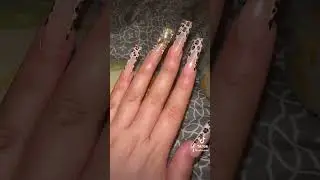 Cheetah print Nails 💅