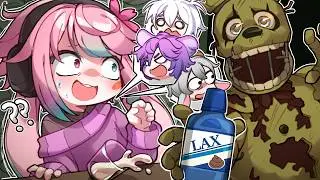 Can SIX people FULLY beat their FNAF Game Before They SH*T Themselves??? Fnaf LAXATIVE %