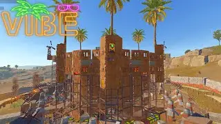 Roaming with VIBE // 500 Rocket raid defense - RUST