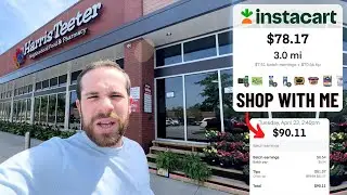 Shopping an Instacart $90 BANGER!! LET'S GO!!!