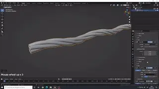 Tips & Tricks for Blender 3.0 | Quickly Create Ropes using Curves & Modifiers