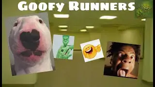 CHASED BY NEXTBOTS IN THE BACKROOMS IN ROBLOX!? (Goofy Runners) [Part 2]