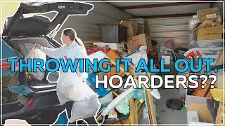 My Most Extreme Declutter To Date.. THROWING EVERYTHING OUT IN 2025! & tips for decluttering!