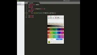 Sublime Text 3 Color Picker and download || Sublime text ប្រើព័ណ៍យ៉ាងងាយស្រួល
