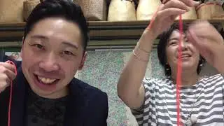 編み物教室の先生とコラボ