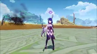 Genshin Impact 2.1 | Raiden Shogun/Baal/Booba Sword - All Animation and Skill Description