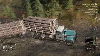 SnowRunner   77 2   Timber for the Locals   Deliver to the Farm Medium Logs