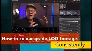 How to Color grade LOG footage, consistently in Lumafusion