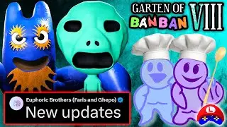 Garten of Banban 8 - OFFICIAL IMAGES and NEWS from NEW UPDATES by DEVELOPERS (new trailer soon) 🎭
