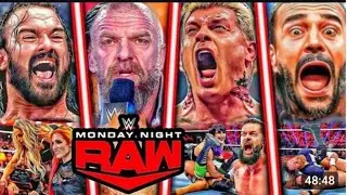 WWE RAW 24 April 2024 Full Highlights HD | WWE Monday night RAW 4/24/2024 Highlights HD