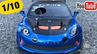 ✅ ALPINE A110 GT4 - KYOSHO FW06 1/10 PISTE 4WD NITRO ENGINE 🔥🔥🔥