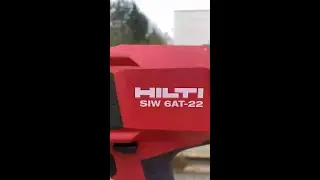 Save time installing anchors with Hilti SIW 6AT-22 impact wrench 🔥  