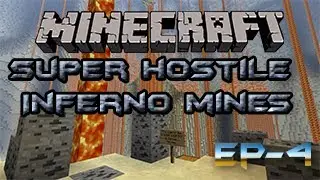 Minecraft: Vechs Super Hostile Inferno Mines Ep 4 -- Damn Witches