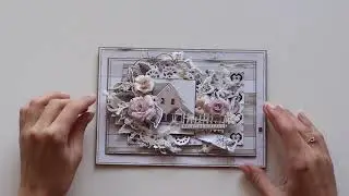 МК Многослойная открытка / скрапбукинг мастер-класс