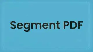 PDF blocks / Images segmentation using OpenCV