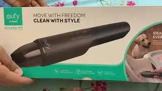 eufy by Anker, HomeVac H11, Car Vacuum Cleaner & Home unboxing video
