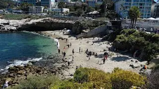 LA JOLLA, CALIFORNIA: LA JOLLA COVE, CHILDREN'S POOL, SUNNY JIM'S SEA CAVE! (4K)