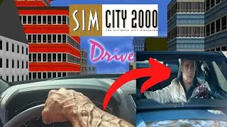 [DuckStation] SimCity 2000 Driving Mode 1 Hour 60FPS Widescreen Full HD