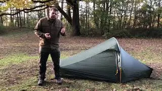 NORDISK Telemark 2 LW, erster Aufbau und Eindruck