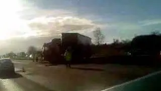 Road Traffic Accident on M25 RTC RTA