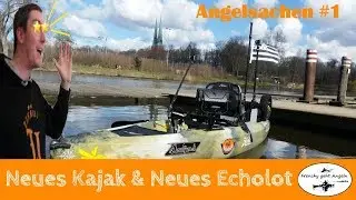 Mein neues Angel-Kajak !  Hobie Compass + Helix 8 Mega SI [Angelsachen #1]