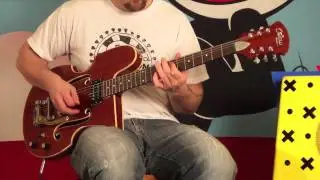 Oriolo Guitars Markus Super 6 with Bigsby ME-10-B