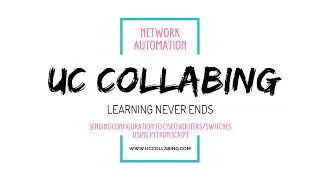 Network Automation - Sending Commands to Cisco Routers/Switches using Python Script - Netmiko