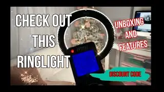 Amazing 19in RINGLIGHT | UNBOXING & Features