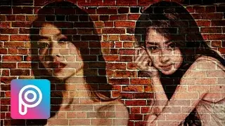 transform on the wall effect || cara membuat lukisan di dinding || picsart editing tutorial #11
