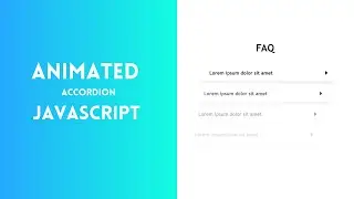 Simple Accordion Web Page Design using Html & CSS | How to Create an FAQ Page