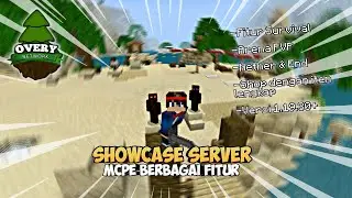 SHOWCASE SERVER OVERY NETWORK !! Server MCPE 1.19.30+ Fitur lengkap !