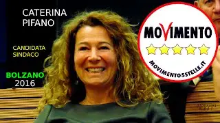 Caterina Pifano (M5S) - Intervista alla candidata sindaco del Movimento 5 Stelle di Bolzano