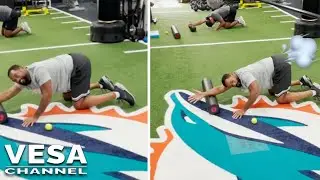Will Smith accidentally farted during a workout with the Miami Dolphins