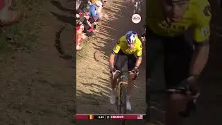 Wout van Aert perd sa selle lors de la Coupe du Monde CX UCI à Benidorm 🫣