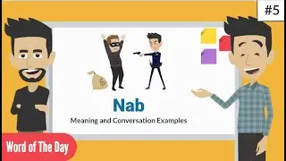 nab meaning || nab meaning and examples || Learn English with Sam and Sameer - Episode 5