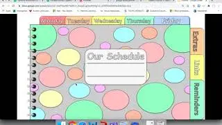 Google Slides Planner Preview