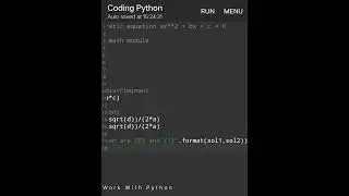 Python Coding #shorts #ytshorts #trending