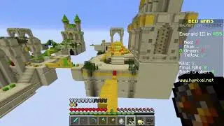 Minecraft Java Edition: Playing Hypixel Again! (Bedwars)