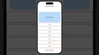 SwiftUI Collapsible Header: Sticky, Expanding & Collapsing Headers