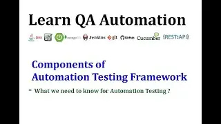 Components of Automation Framework