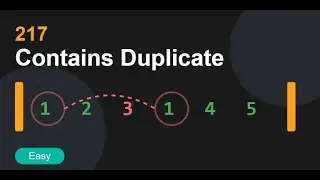 Contains Duplicate (LeetCode 217) | Full solution with HashSet explanation in python