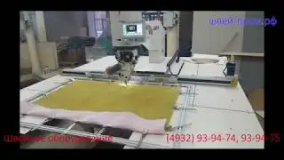 Швейный полуавтомат программируемой строчки Juita с поворотной швейной головой на 360 градусов