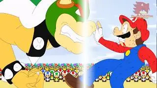 SMB: The Legendary Warrior Episode 2 Part 3 Preview 2: Mario vs Bowser