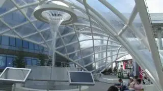 Фонтан-беседка на территории выставки EXPO 2017. Астана