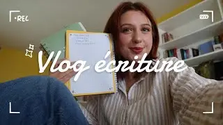 VLOG ECRITURE #1 | Je commence du tout début